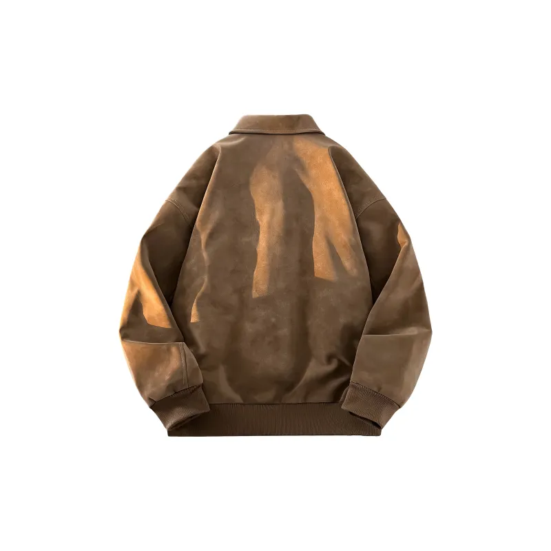 PRESSURE Leather Jacket Coat Unisex-13