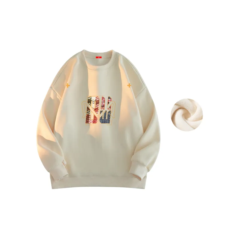 MIIOW Trend Party Series Sweatshirt Unisex Black-17
