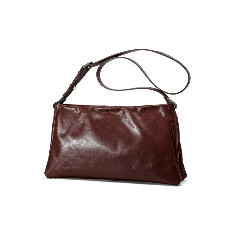 Ceion Keust Top Grain Cow Leather Crossbody Bag Women's Multicolor-8