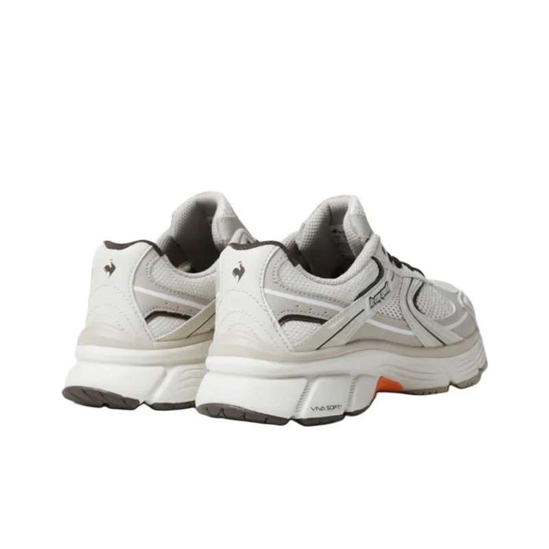 Le Coq Sportif L2K Anti Slip Wear Resistant Low Top Casual Running Shoes Unisex White-2