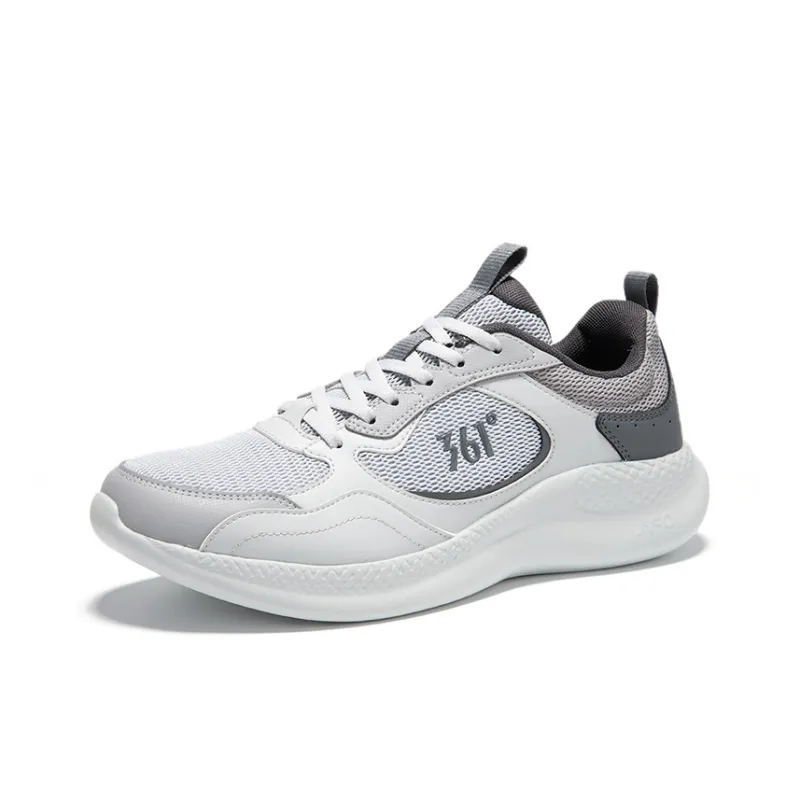 361° Cushioning Lightweight Low Top Casual Running Shoes Men's Gray-2