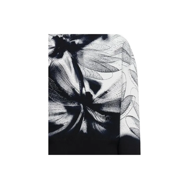 Alexander McQueen Graphic Printed Crewneck Sweater-5