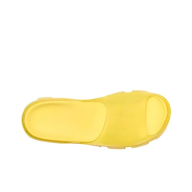UGG Rubber Sole Abrasion Resistant Slide Slippers Women's Yellow-3