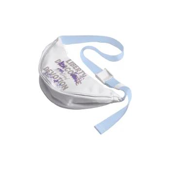 DRACONITE Polyester One Shoulder Crossbody Fanny Pack Regular Unisex White