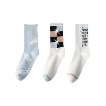 Lan Miao Mid Calf Socks Men's 3 Pack