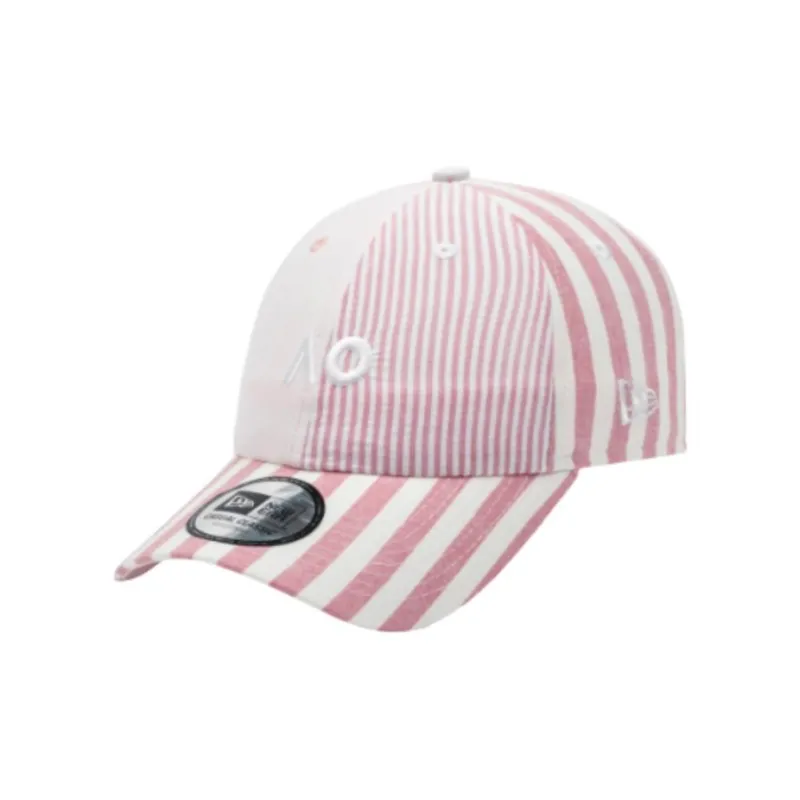 New Era Cotton Ramie Baseball Caps Unisex Pink-0