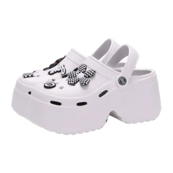 NingYi Platform Slippers Summer Home EVA Slippers, Slip Resistant Indoor Bath Slippers