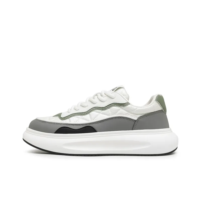 SENGUIBUCK Breathable Height Increasing Low Top Casual Shoes Men's-3
