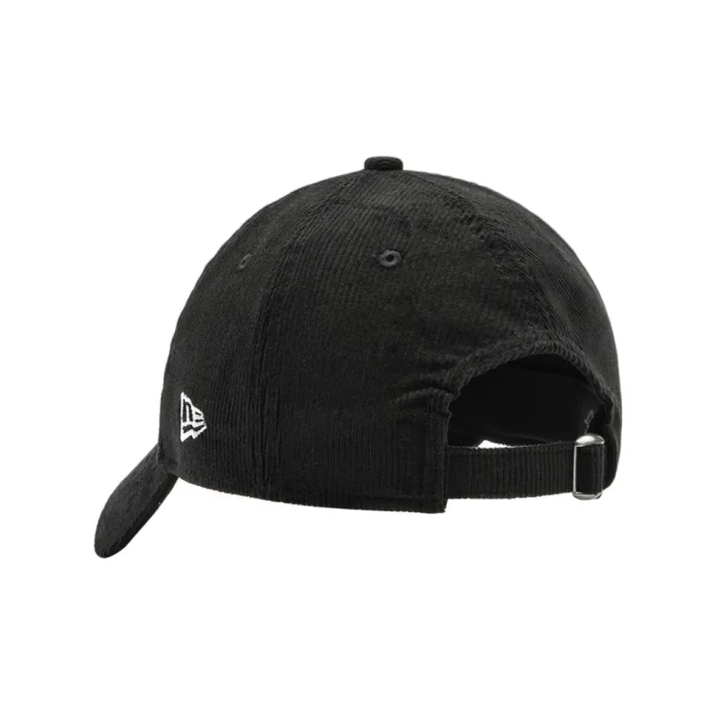 New Era Cotton Corduroy Baseball Caps Unisex Black-3