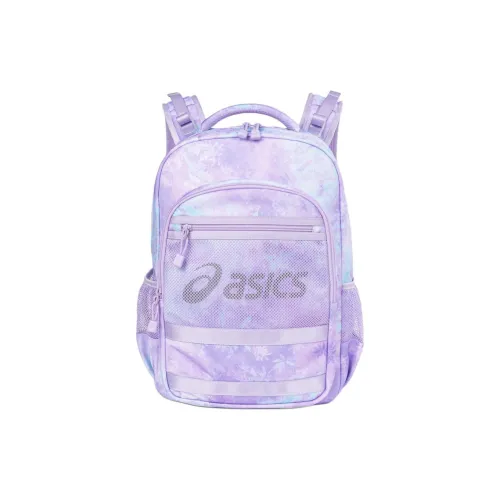 Asics Nylon Backpack Kids' Purple/Blue Floral Color