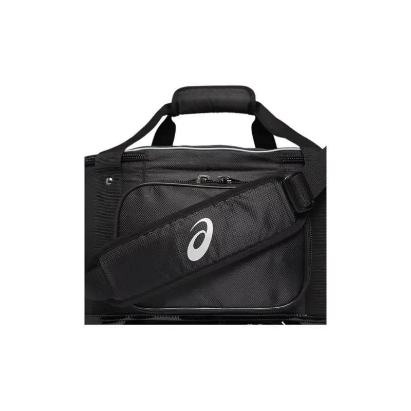 Asics Polyester Composite Leather Shoulder Bag Crossbody Bag Unisex Black-3
