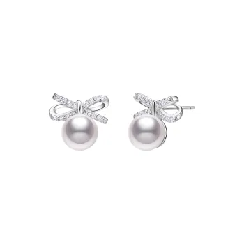 ME LUXE Saltwater Pearl Earrings Women's