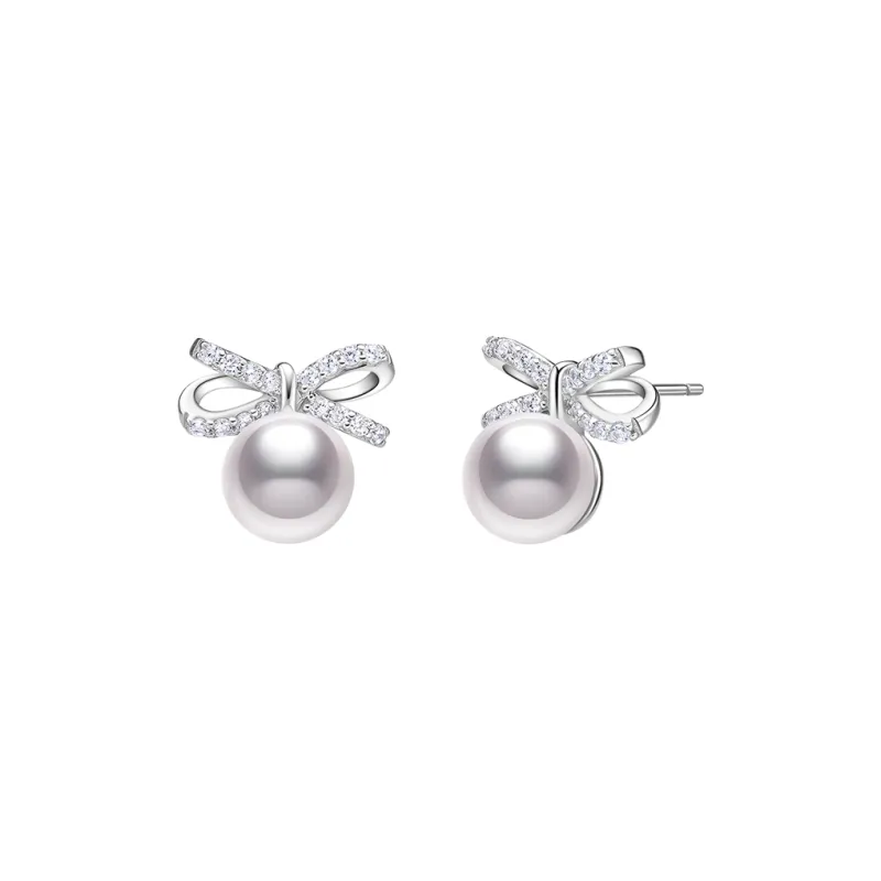 ME LUXE Saltwater Pearl Earrings Women's-0