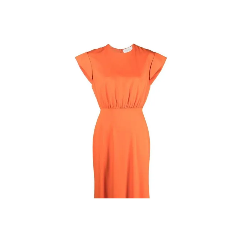 SportMax Crewneck Short-Sleeved Dress-4