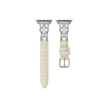 PULAISI Apple Compatibility Watch Band 220mm Genuine Leather Material