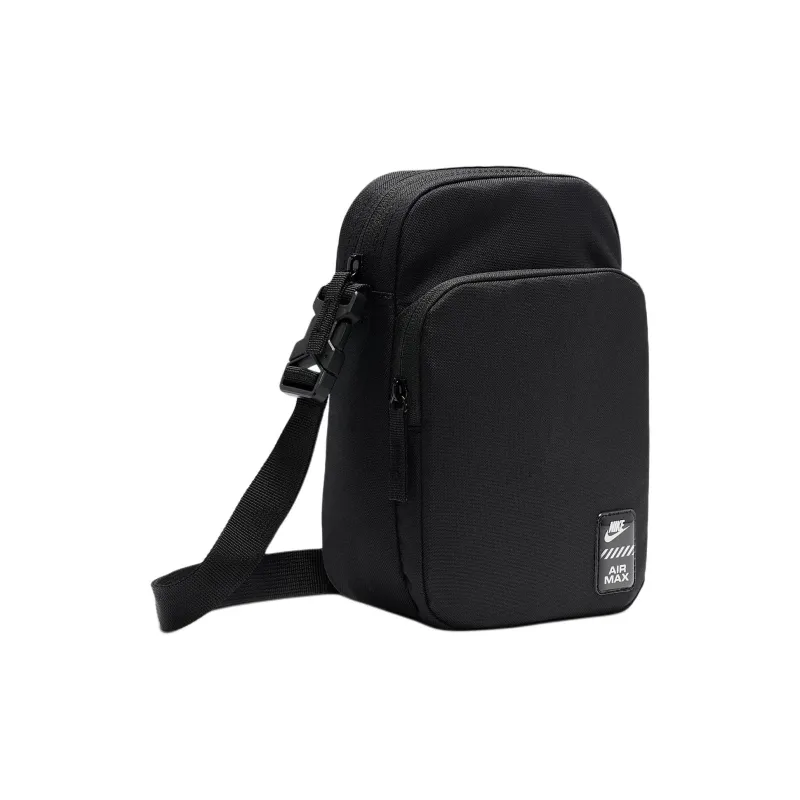 Nike Polyester Crossbody Bag Unisex Black & Dark Smoke Gray-1