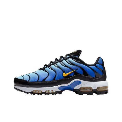 Nike Air Max Plus Anti Slip Wear Resistant Low Top Golf Shoes Unisex Blue