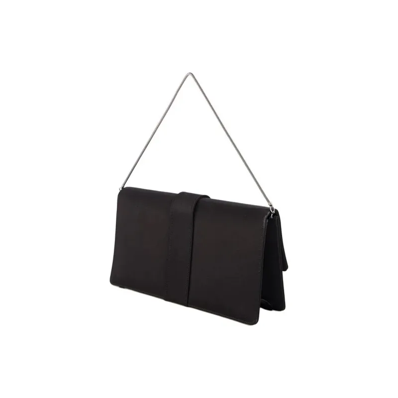 MANOLO BLAHNIK Viscose Clutch Women's Black-3