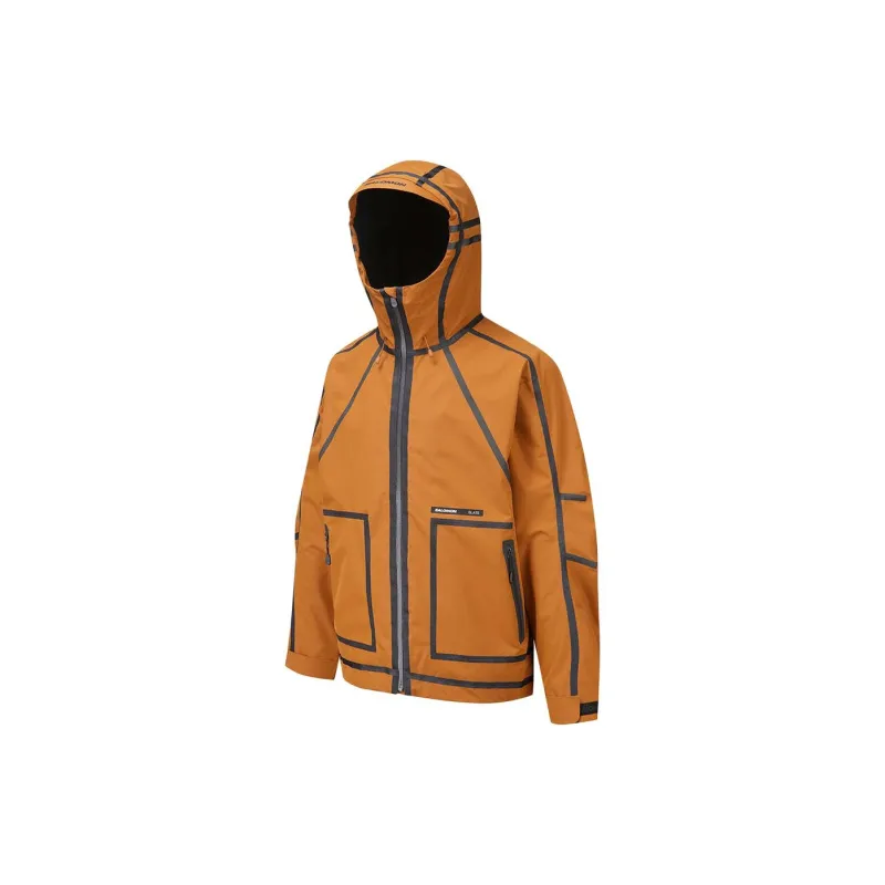 SALOMON Slate Jackets Coats Men's Orange-3