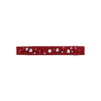 ROYALSASA Faux Crystal Hair Clips Women's