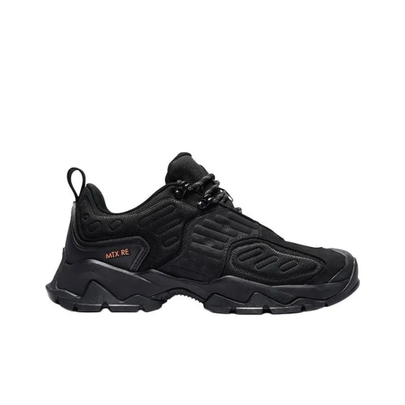Saucony Anti Slip Wear Resistant Low Top Trekking Shoes Unisex Black-1
