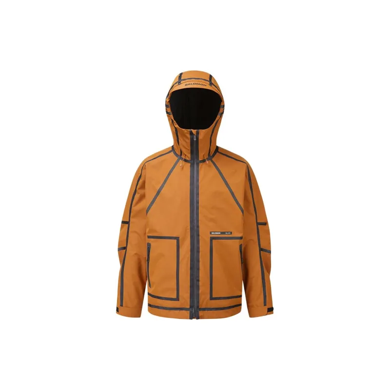 SALOMON Slate Jackets Coats Men's Orange-1