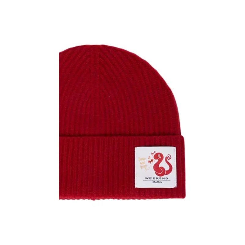 MaxMara Cashmere, Cashmere Beanies Women's Red-1