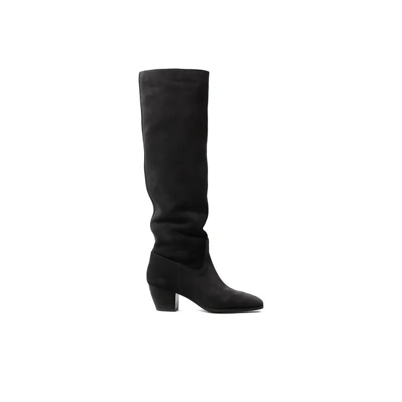 MICHAEL KORS Avery Knee-high Boots 5.7cm Women's Black-1