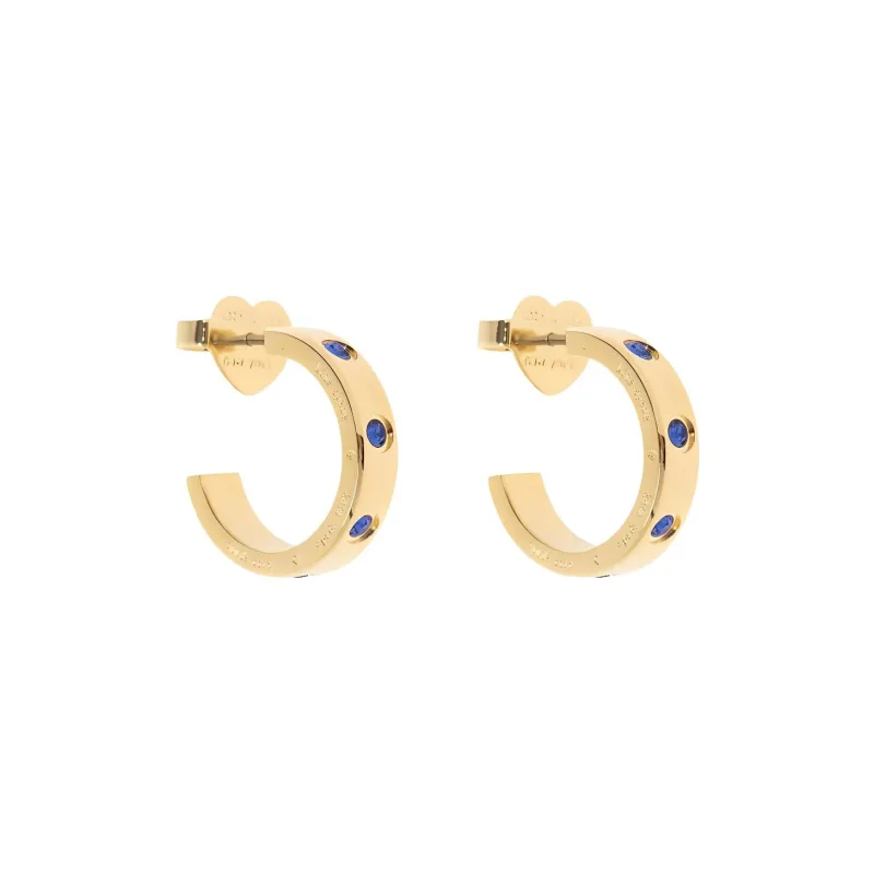 Kate Spade Set In Stone Huggies Hoop Earrings-0