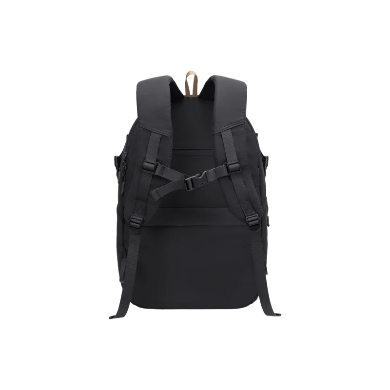 GOLF Fabric Backpack Regular Unisex Brown/Black-7
