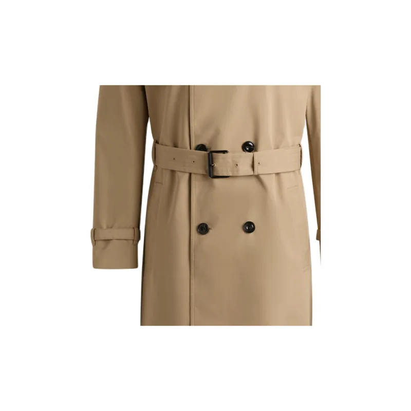 HUGO BOSS Trench Coat Men's Beige-2