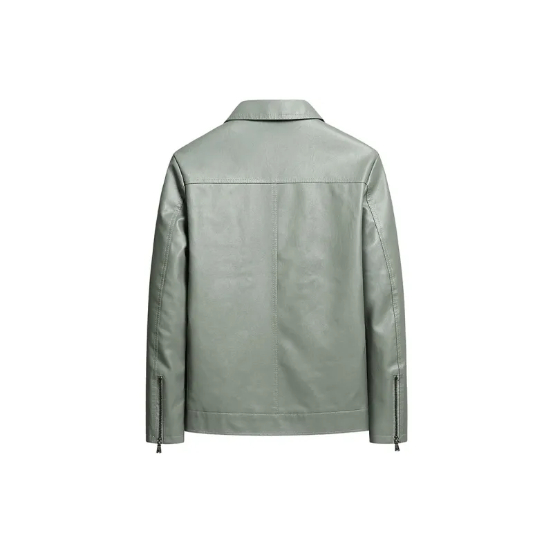 PIERRE CARDIN Leather Jacket Men's-3