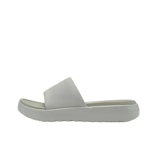 New Balance New Balance Korea Slip Resistant Abrasion Resistant Slide Slippers Women's Gray