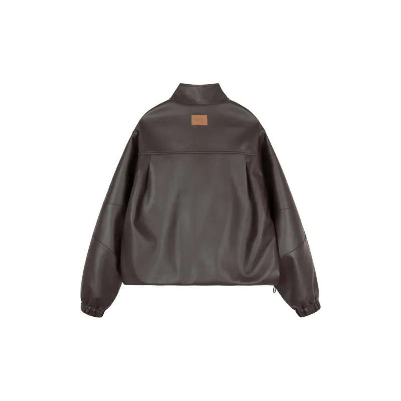 ICONS Lab Leather Jacket Unisex-4