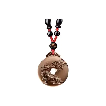 Sweet Kisses Obsidian Necklaces Unisex