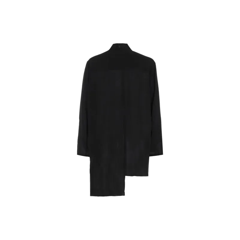 Yohji Yamamoto Loan Double layered Tab collar Shirt-1