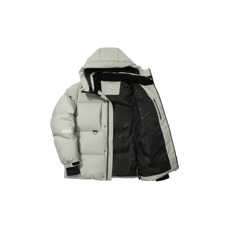 FILA Down Jackets Unisex Beige Apricot-2