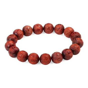 PUTUOSHANWENCHUANG Pterocarpus Bracelets Unisex