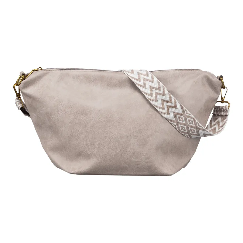 TAKI PU Crossbody Bag Shoulder Bag Regular Unisex Black/Beige/Coffee-13