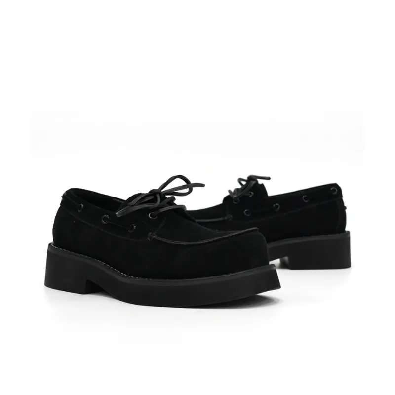 New Korea Men's Casual Shoes Men Low Top Gray, Black-8
