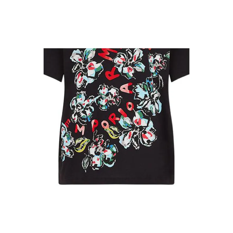 EMPORIO ARMANI T Shirts Women's Black-4