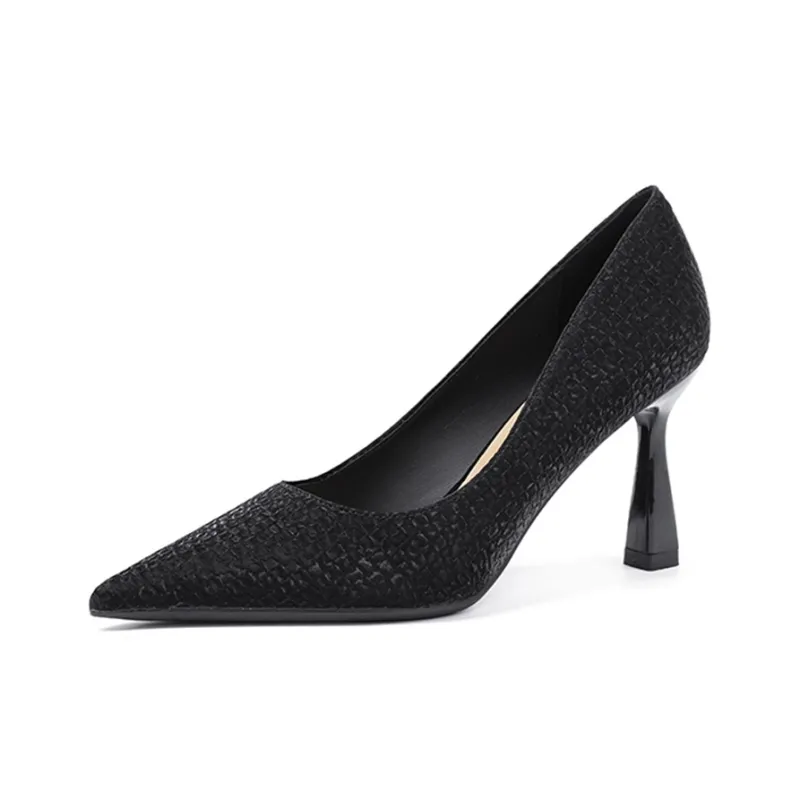 Ainer-cat Slim Heel High Heels 8cm Women's-8
