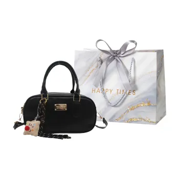 Miss Angel PU Crossbody One Shoulder Handbag Regular Women's Black/Red/Coffee/Brown