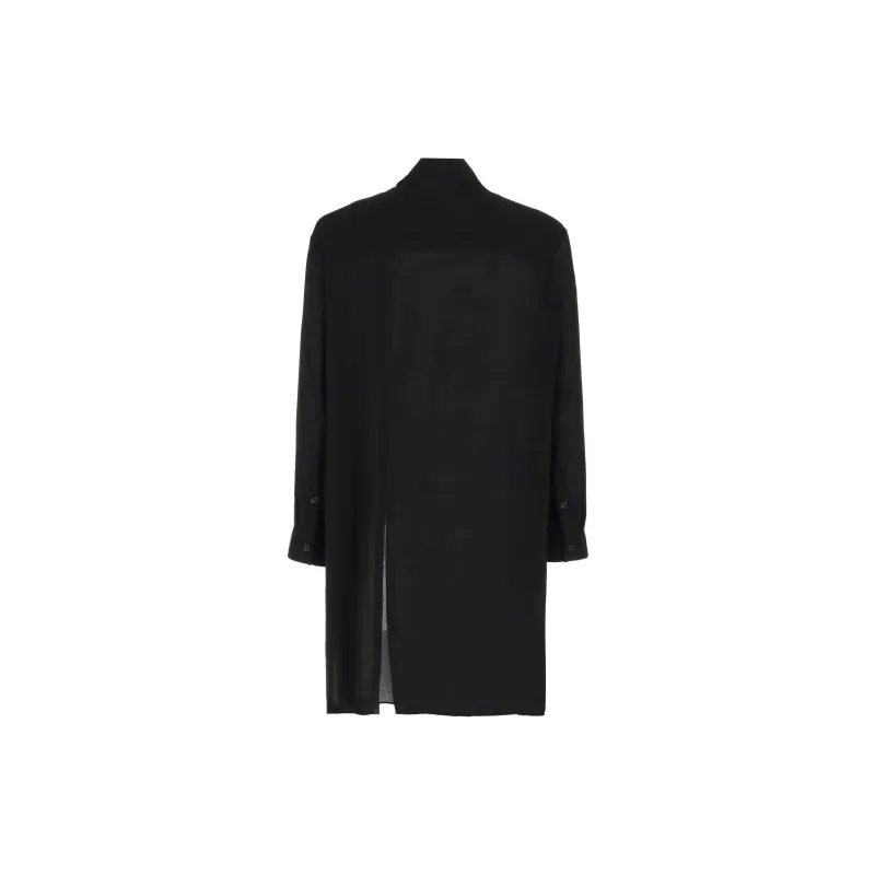 Yohji Yamamoto High neck Long length Shirt-1