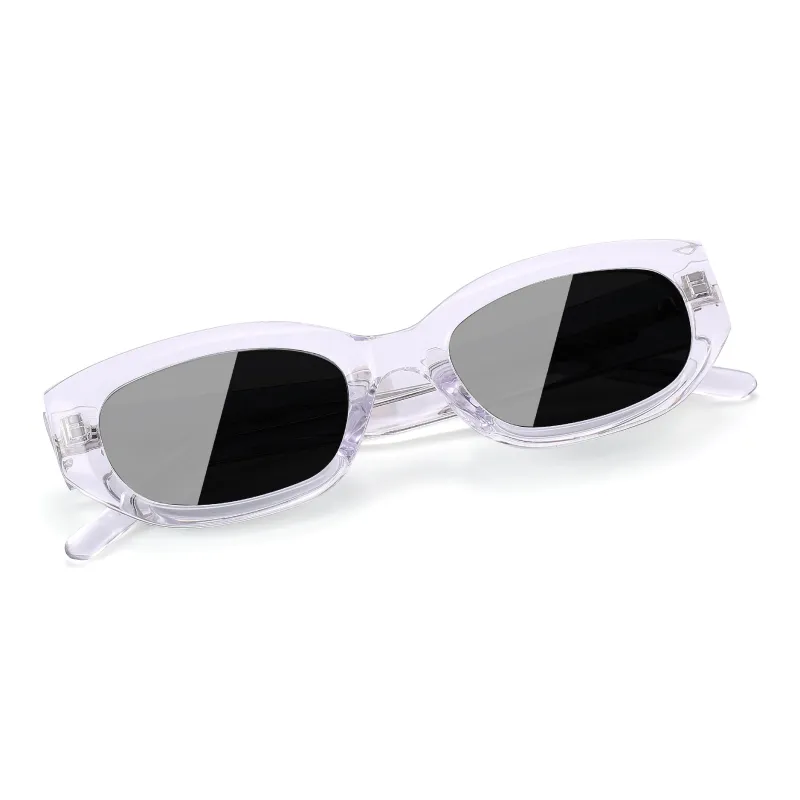 PULAIS TR/Memory Plastic Cat Eye Sunglasses Unisex-5