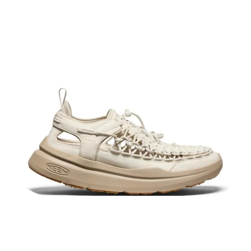 KEEN Uneek Abrasion Resistant River Trekking Shoes Men's White-1