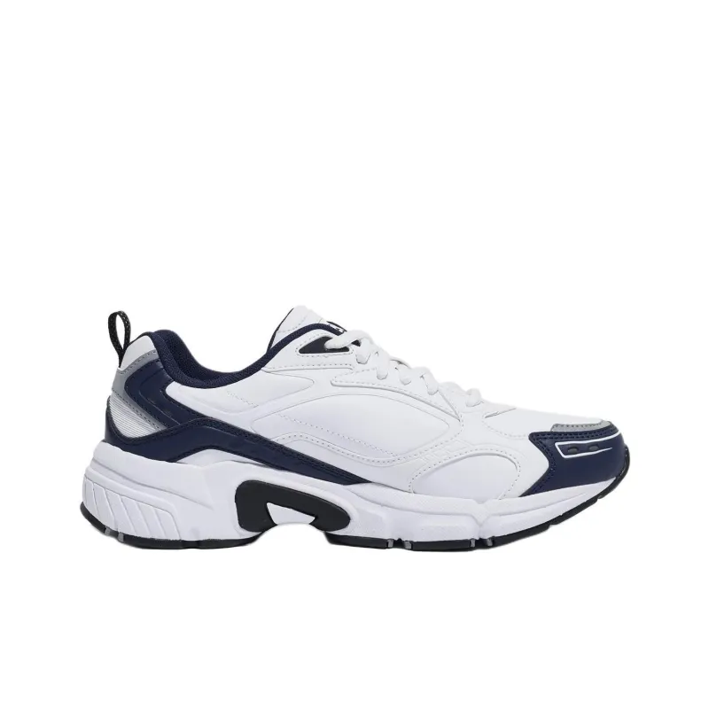 FILA Anti Slip Wear Resistant Low Top Casual Running Shoes Unisex White-1