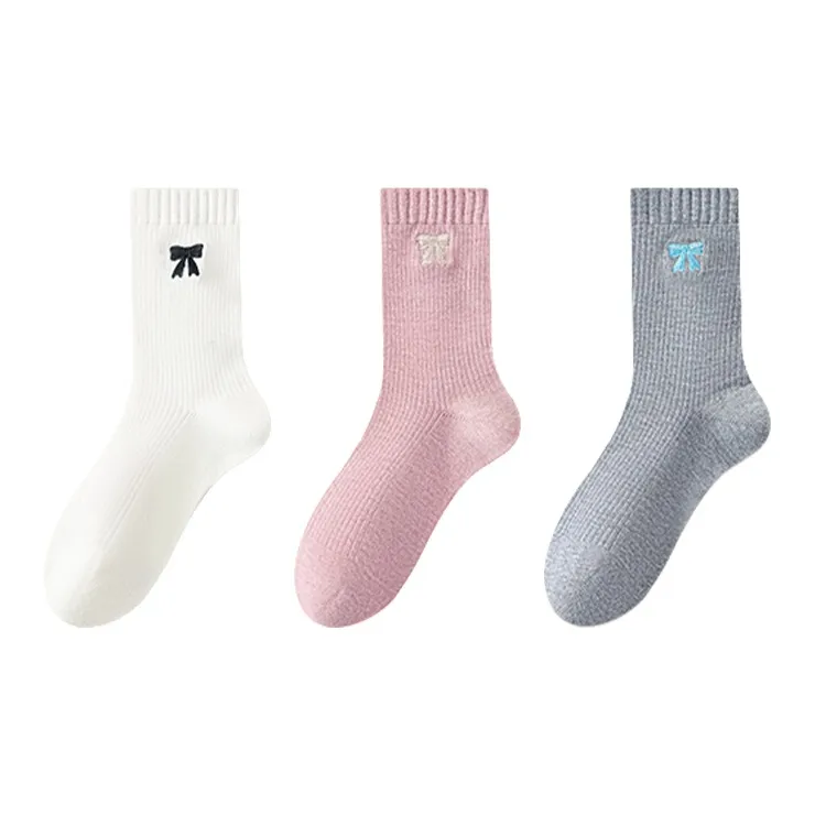 Montagut Mid Calf Socks Women's 3 Pack-7