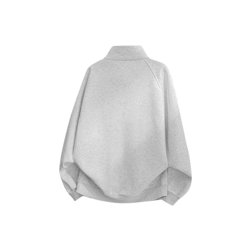 ROSECREED Sweatshirt Unisex White Heather Gray-1