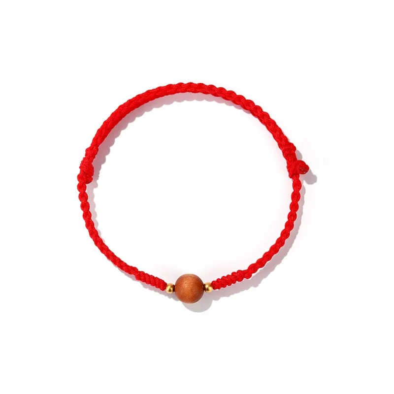 Xiang Yin Peachwood Wooden Bracelets Unisex-1